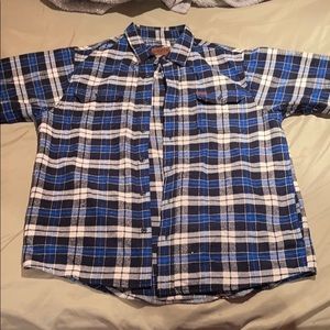 ORVIS blue flannel